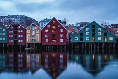 Bilde av Trondheim by