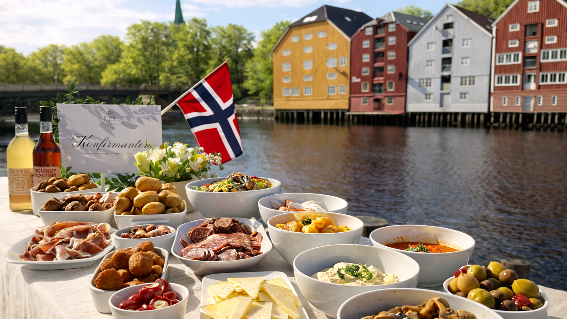 Catering Til Konfirmasjonen Fra Melhus Catering