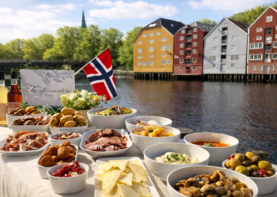 Catering Til Konfirmasjonen Fra Melhus Catering