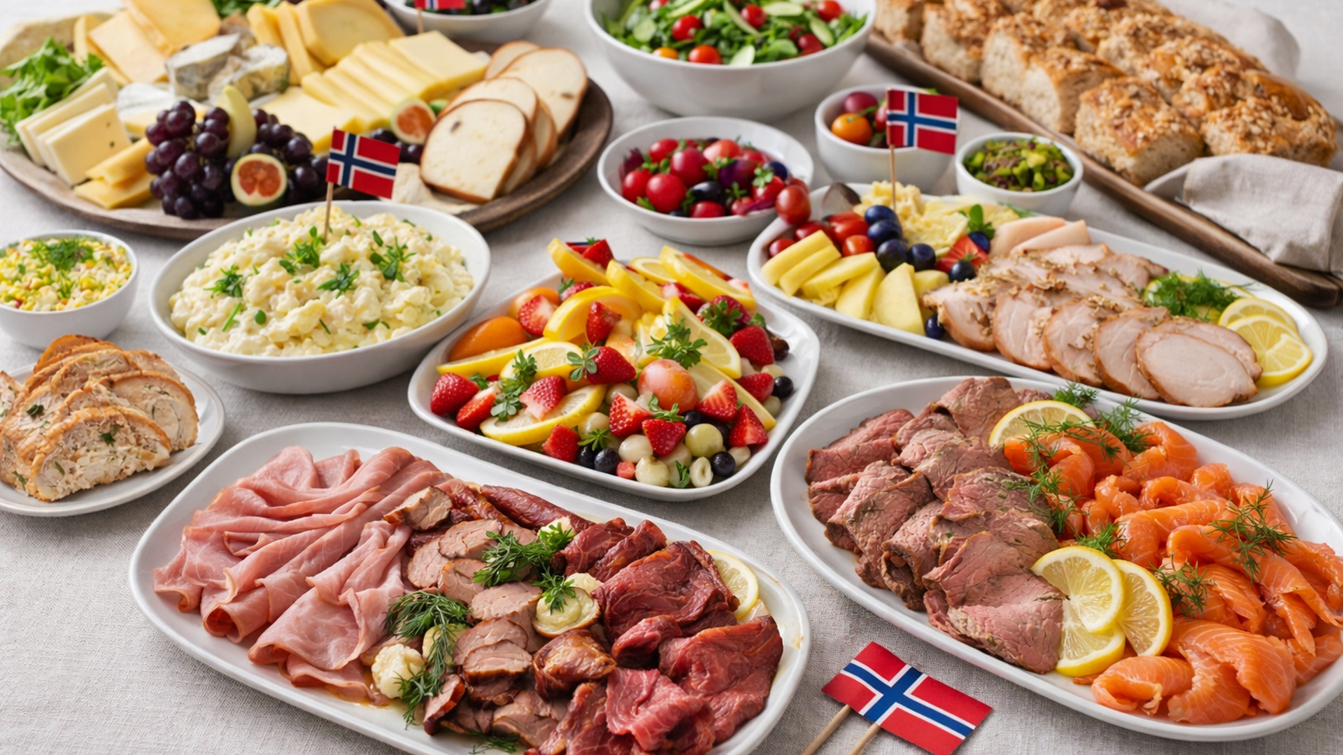 17. Mai Festmat Fra Melhus Catering